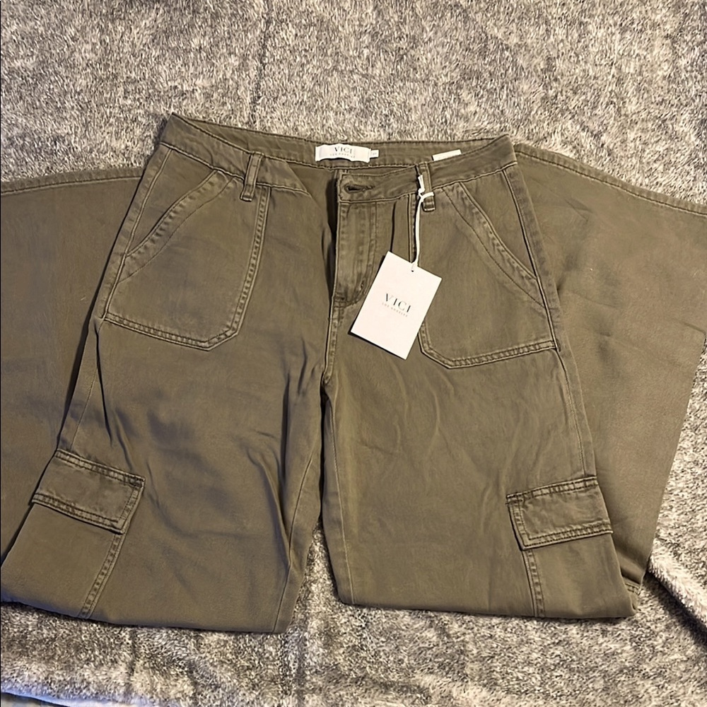 VICI Olive Cargo Pants